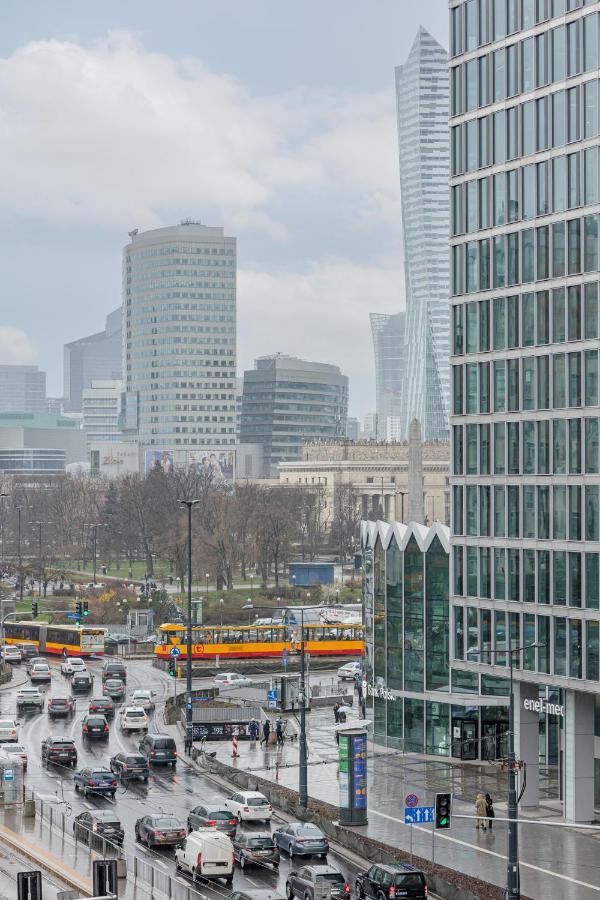 Spacious Apartment With Panoramic View Of Warsaw By Noclegi Renters Eksteriør billede