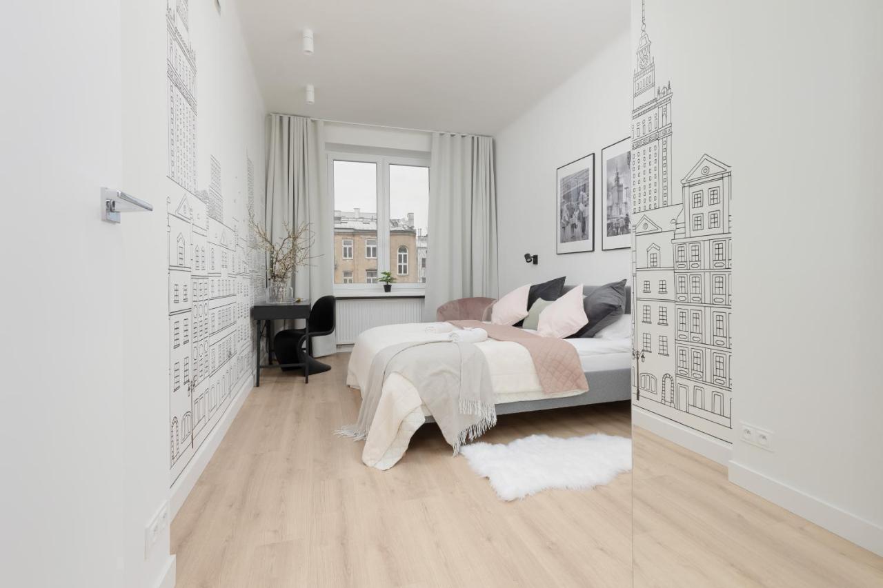 Spacious Apartment With Panoramic View Of Warsaw By Noclegi Renters Eksteriør billede