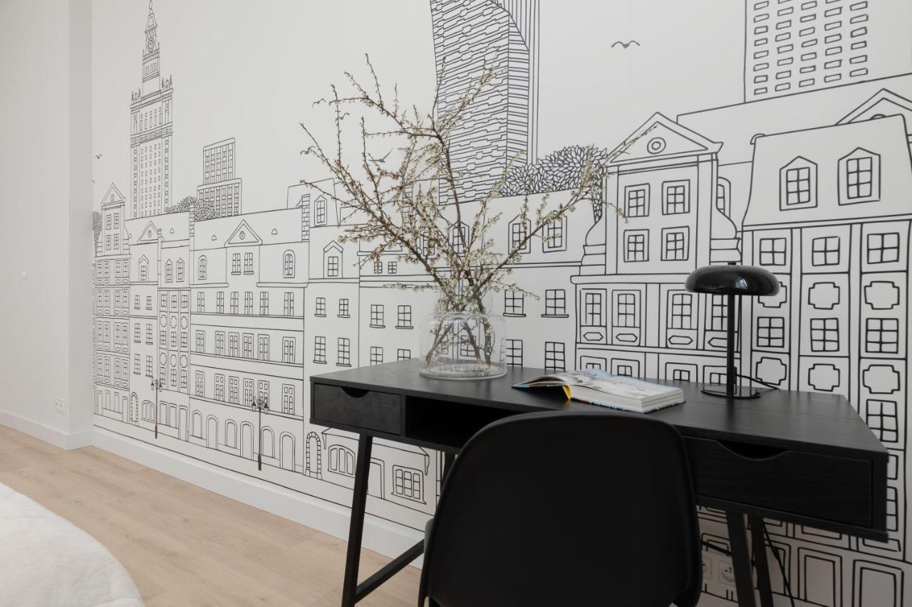 Spacious Apartment With Panoramic View Of Warsaw By Noclegi Renters Eksteriør billede