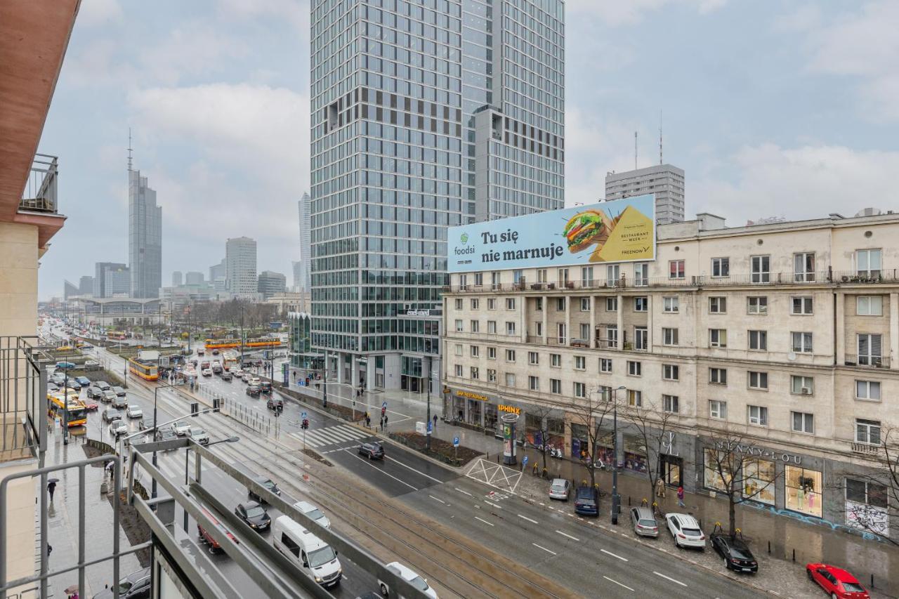 Spacious Apartment With Panoramic View Of Warsaw By Noclegi Renters Eksteriør billede